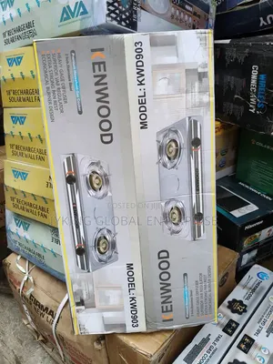 Kenwood Kwd903 Stainless Steel Double Hob Table Top Gas Cooker
