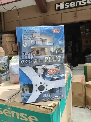 Ox 60" Giant Plus White Ceiling Fan.