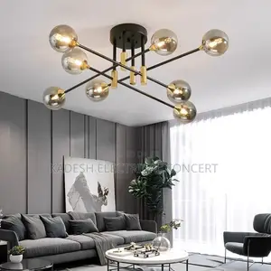 Nordic Modern Led Chandeliers Ceiling Creative Glass Ball Chandelier