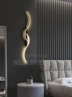 Long Strip Led. Will Lamp Modern Remote Control Dimming Living