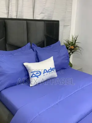 Plain Turkey Duvet Set(Duvet With Bedsheet and 4pillowcases)