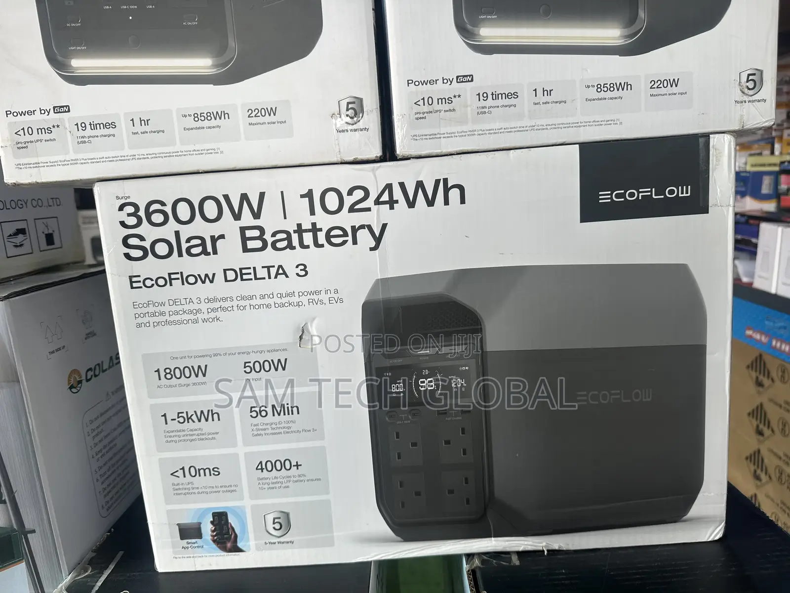 Eco Flow Solar Generator