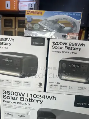 1200w Eco Flow Solar Generator