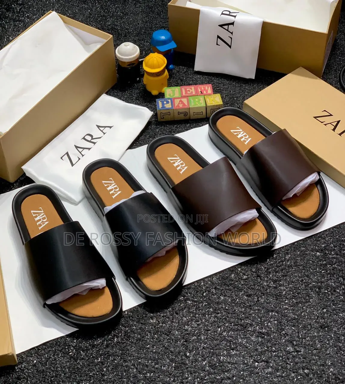 High Quality Zara Pam Slippers