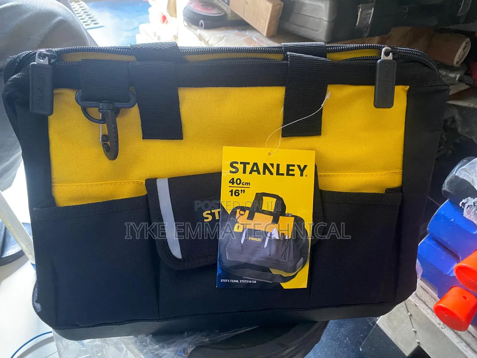Stanley 16-Inch Open Mouth Tool Bag
