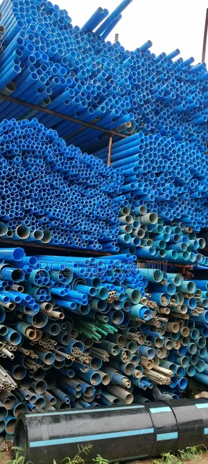Blue PVC Pipe