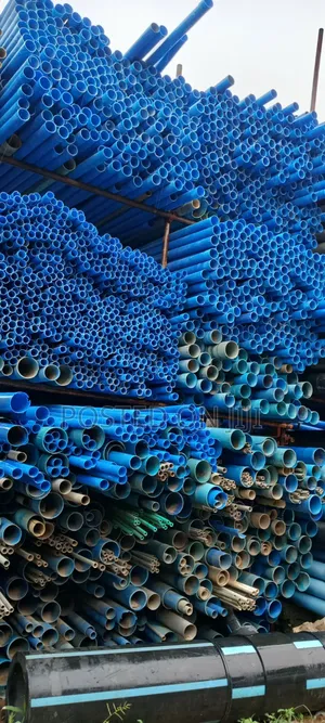 Blue PVC Pipe