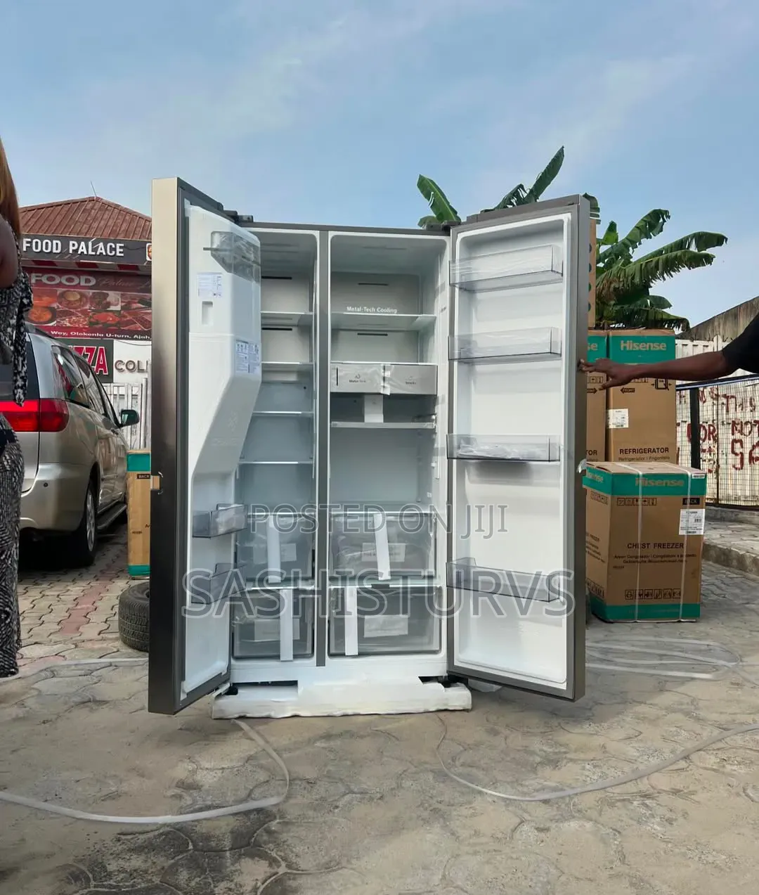 Hisense 82ws 601l Side by Side Refrigerator