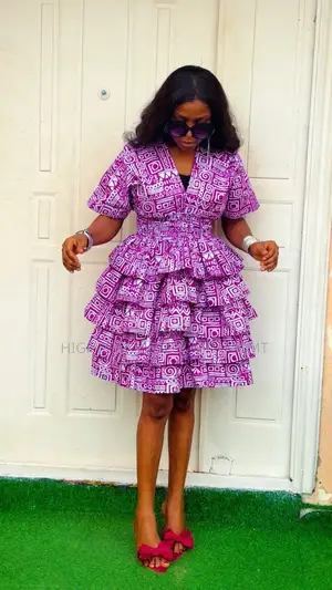 Short Stepped Gown - Style 942