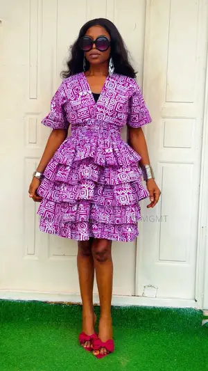 Short Stepped Gown - Style 942
