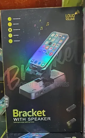 Phone Holder With Speaker Bluetooth And Power Bank