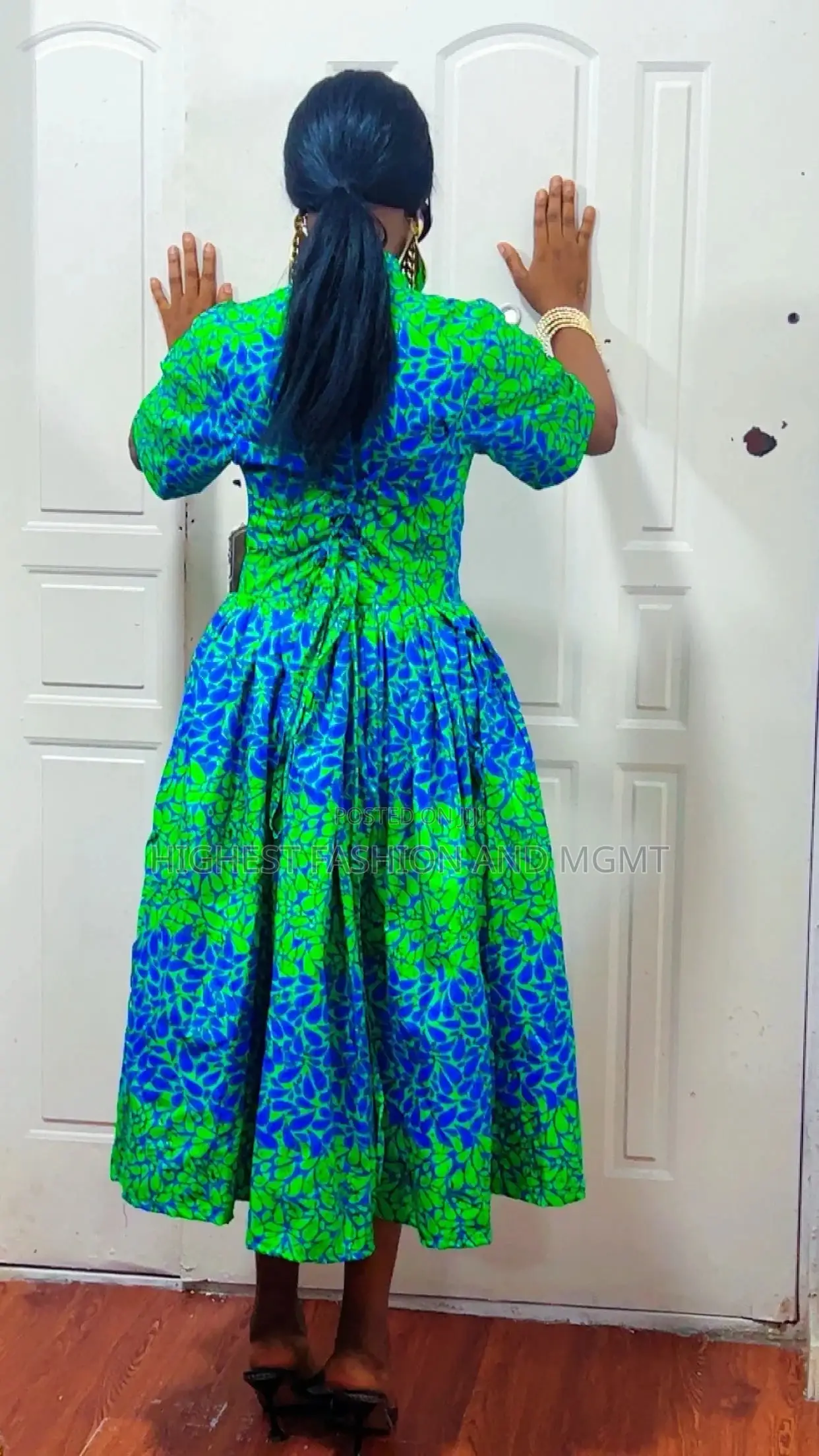 Button Down Gown - Style 943