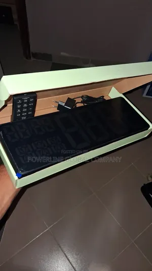 Digital Wall Clock With Count Down/ Alarm/ Bluetooth/ Battery/ Remote