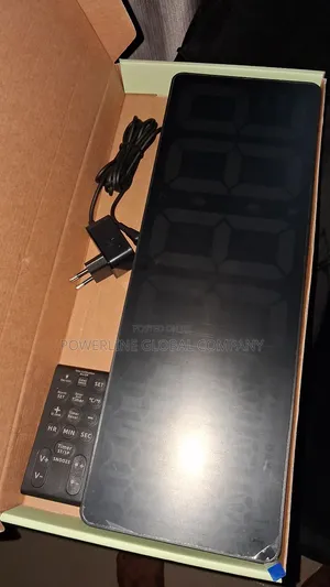 Digital Wall Clock With Count Down/ Alarm/ Bluetooth/ Battery/ Remote