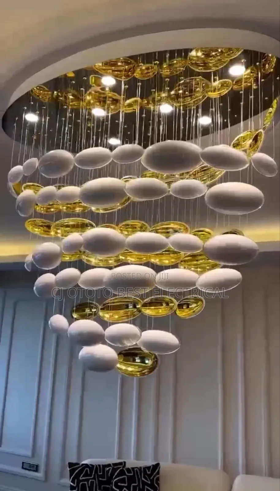 New Luxurious Crystal Light, Size 1200mmx800mm Big Size