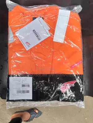 Overall Red Wing Colour Orange Fire Proof
