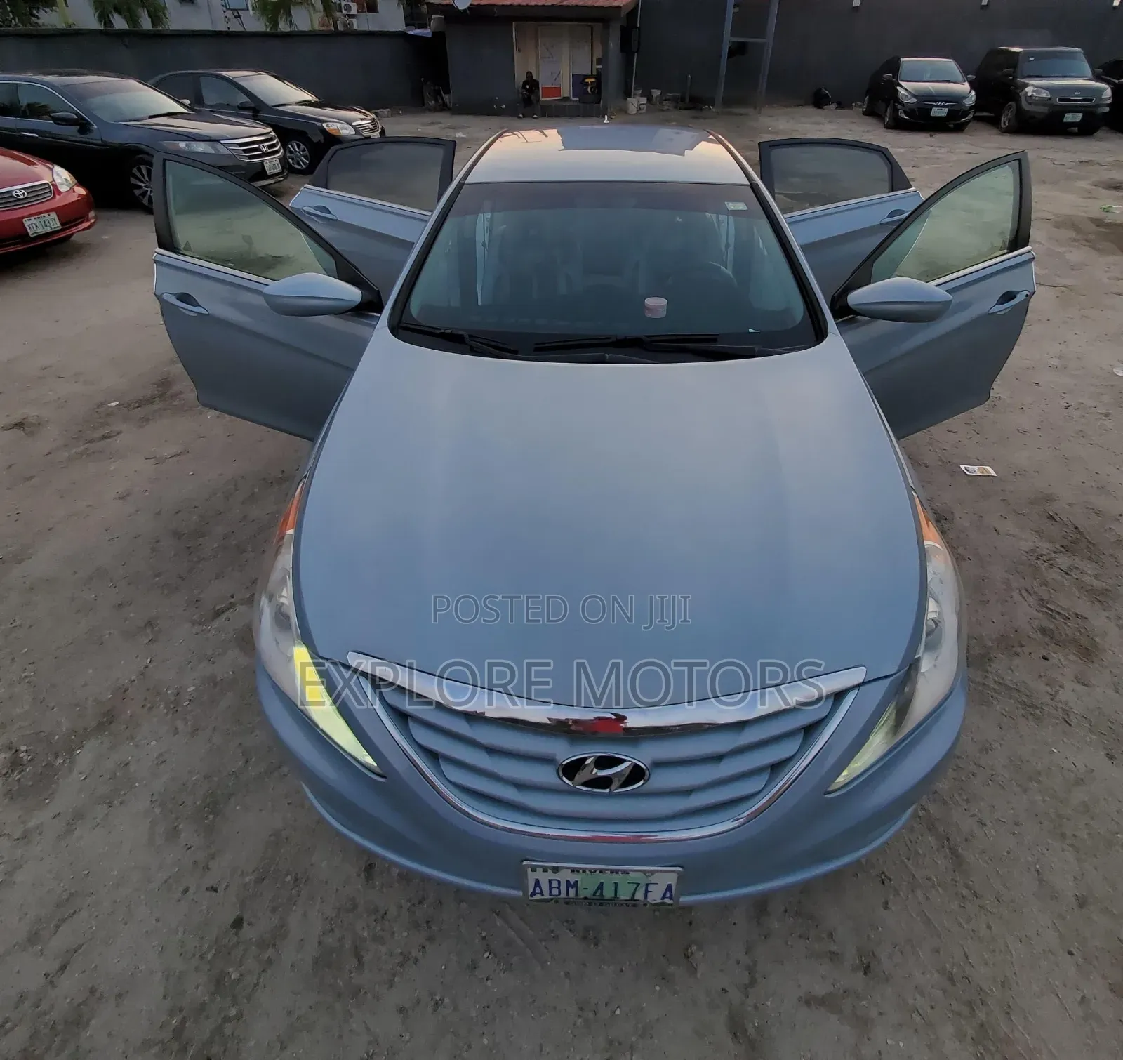 Hyundai Sonata 2012 Blue