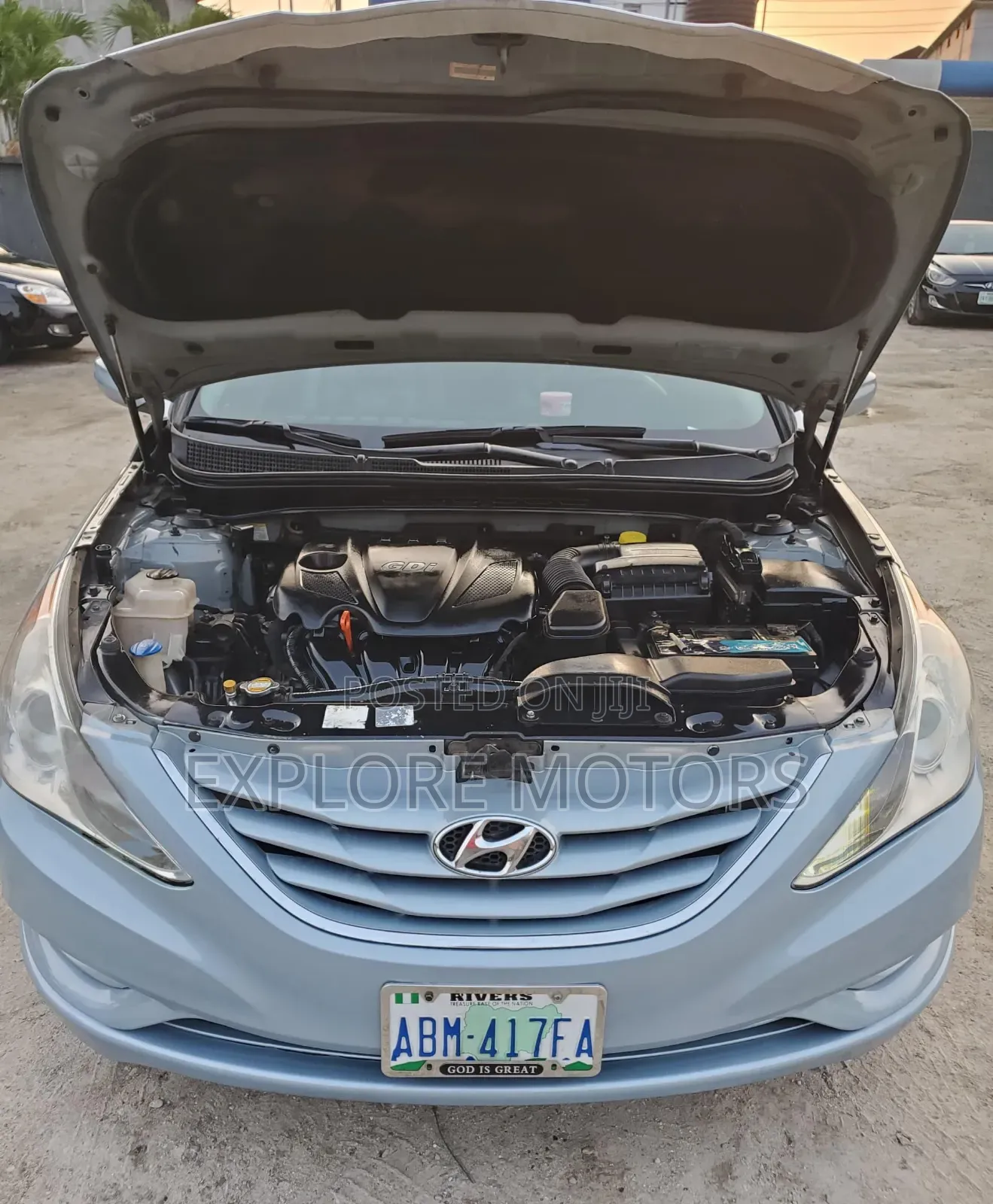 Hyundai Sonata 2012 Blue
