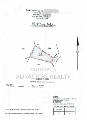 Guzape 2 Land for Sale