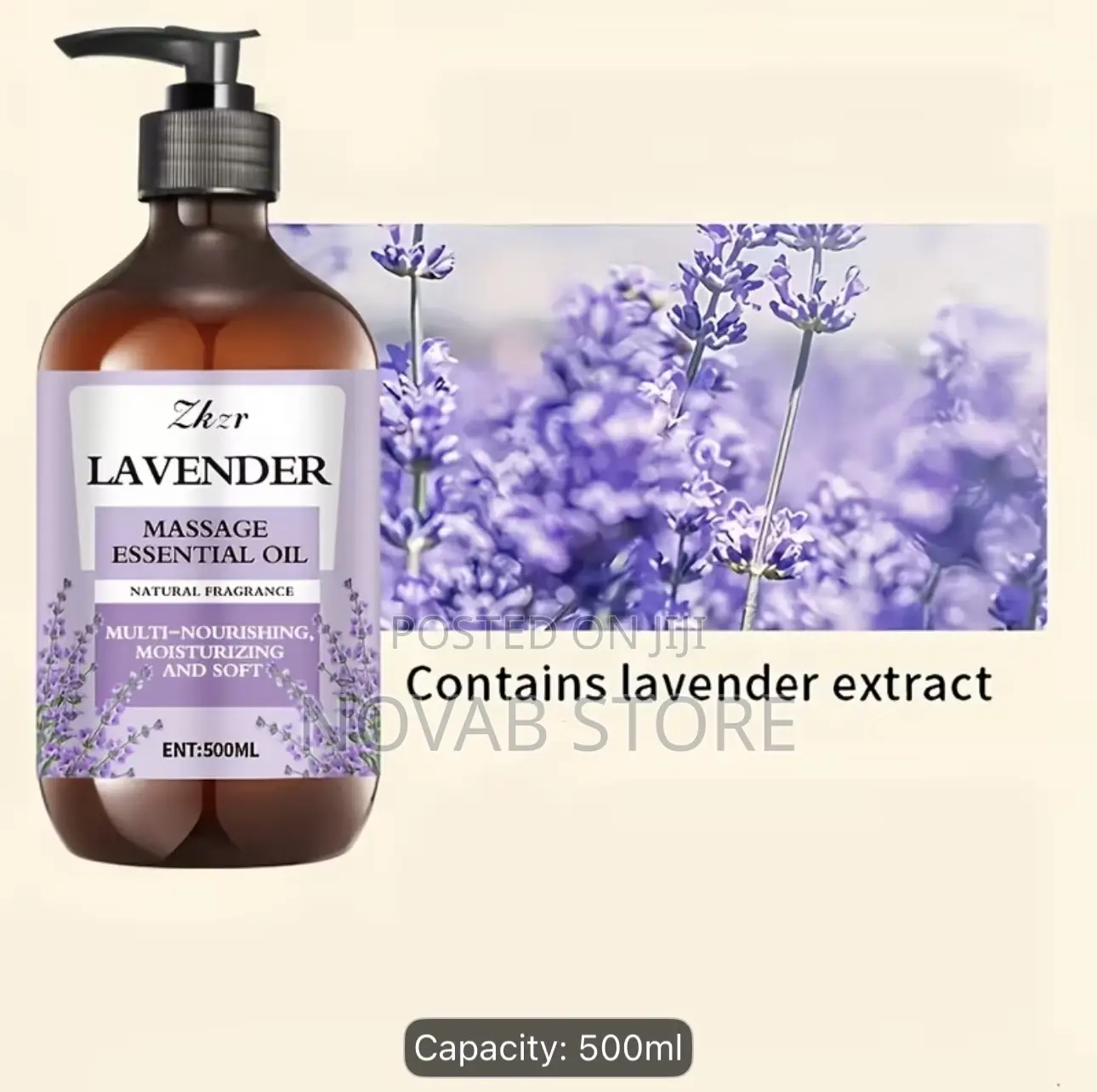 Lavender Massage Oil 500ml