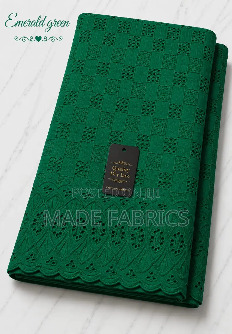 High Quality Dry Lace Fabric 5yards