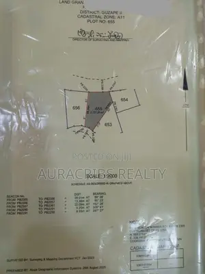 Plot 655 Cadastral Zone A11 Guzape 2 for Sale