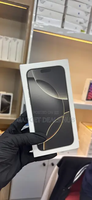 New Apple iPhone 16 Pro Max 256 GB Gold
