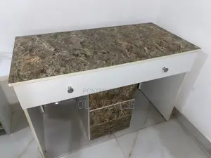 Bed Frame With Side Stool, Dressing Table
