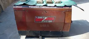 Clean Used Denyo BLW-280ssw Diesel Welder / 9.9kva Generator – Japan