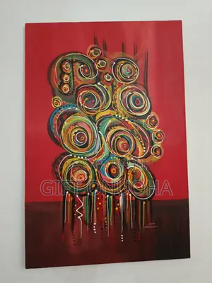 Original Olatunji Canvas Painting