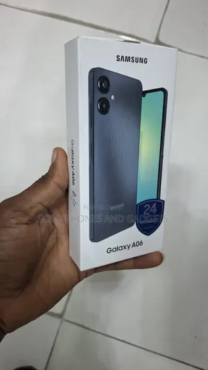 New Samsung Galaxy A06 64 GB Black