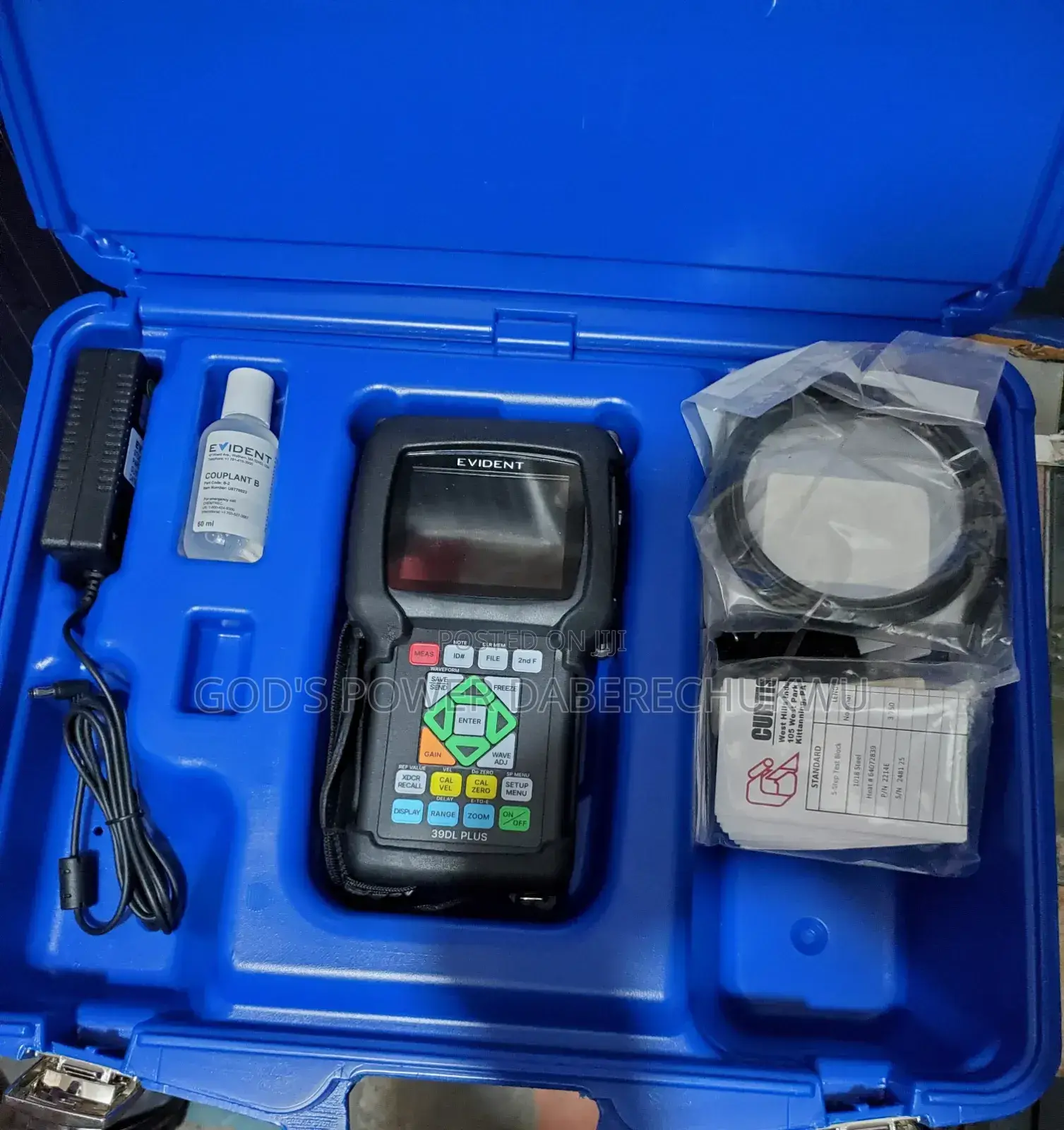 Evident 39dl Plus (Formerly Olympus) Ultrasonic Thickness Gauge.