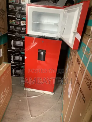 Silent Cooling: Hisense 204l Low-Noise Dispenser Fridge