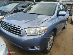 Toyota Highlander Limited 2008 Blue