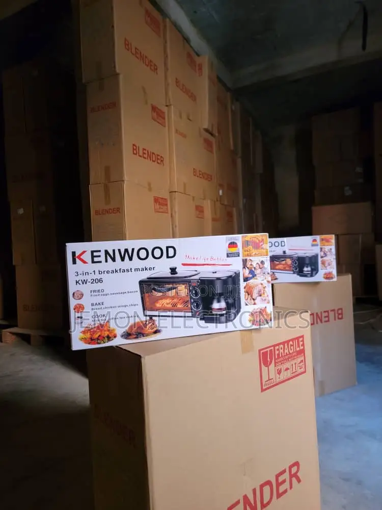 Kenwood 3-in-1 Breakfast Maker – Multi-Function Toaster