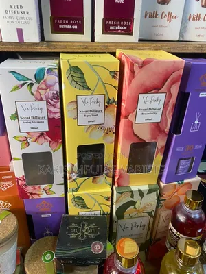 Flower Vases and Scented Diffuser