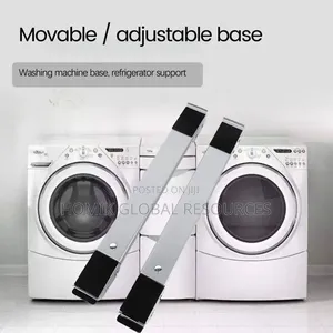 Movable Adjustable Telescopic Fridge/Washing Machine Stand Wheel