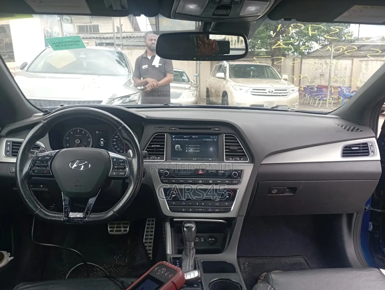 Hyundai Sonata 2015 Blue