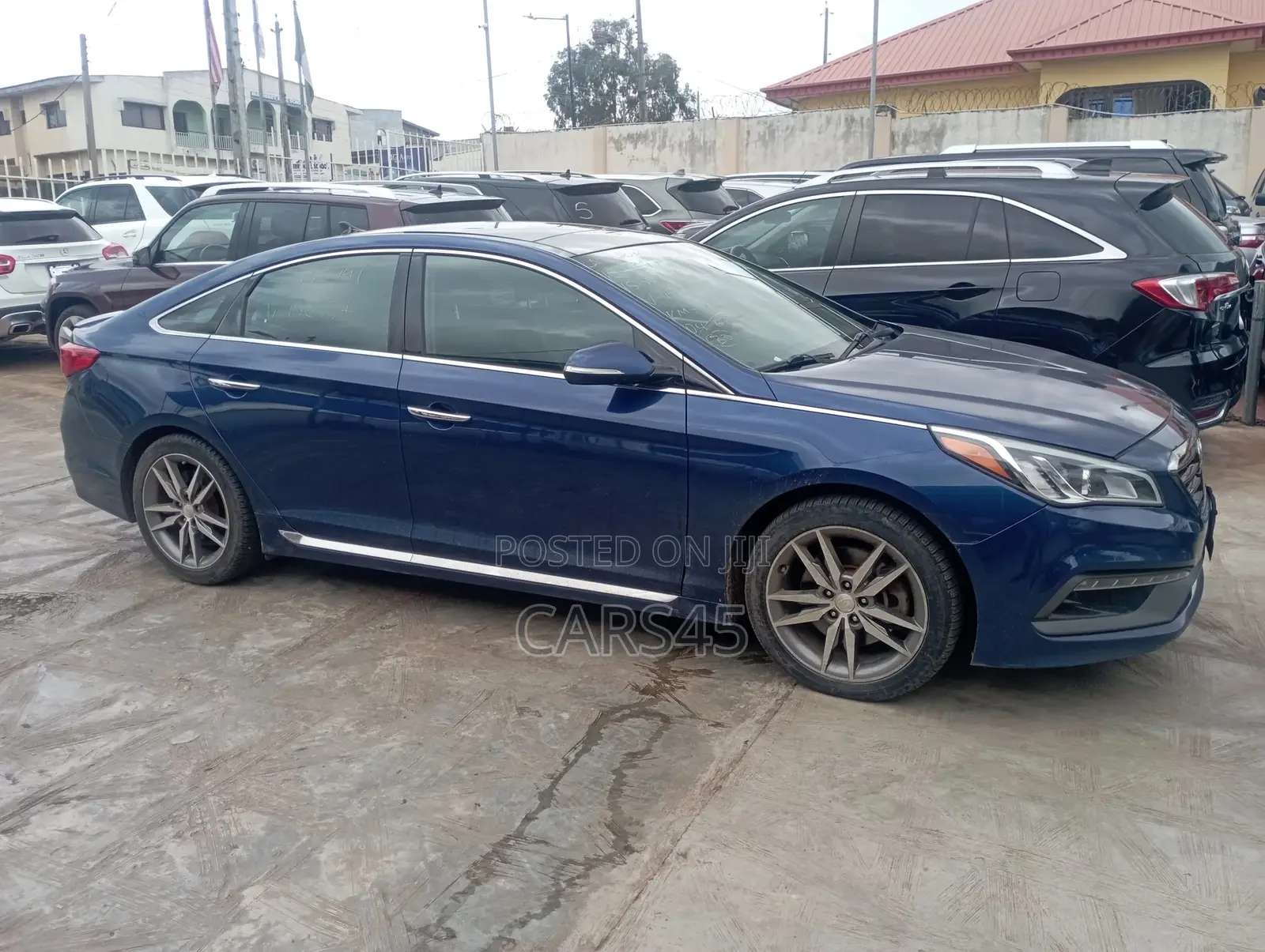Hyundai Sonata 2015 Blue