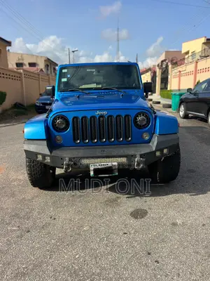 Jeep Wrangler Unlimited Sahara 4dr SUV 4WD (3.6L 6cyl 6M) 2014 Blue
