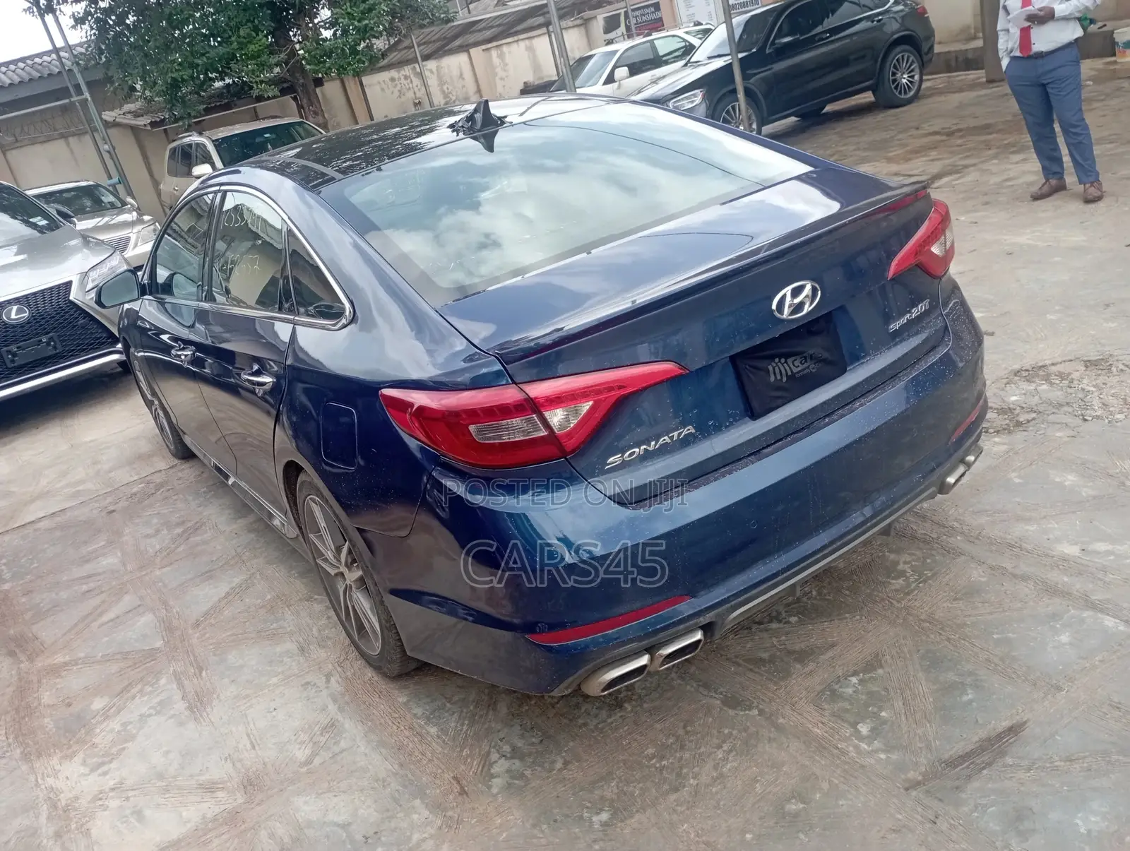 Hyundai Sonata 2015 Blue