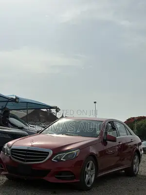Mercedes-Benz E350 2015 Red