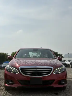 Mercedes-Benz E350 2015 Red