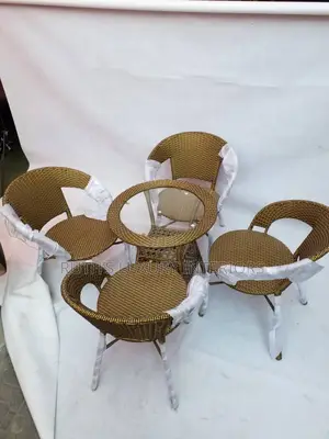 Brand New and Imported Outdoor/ Restaurant Table With4chairs Furniture
