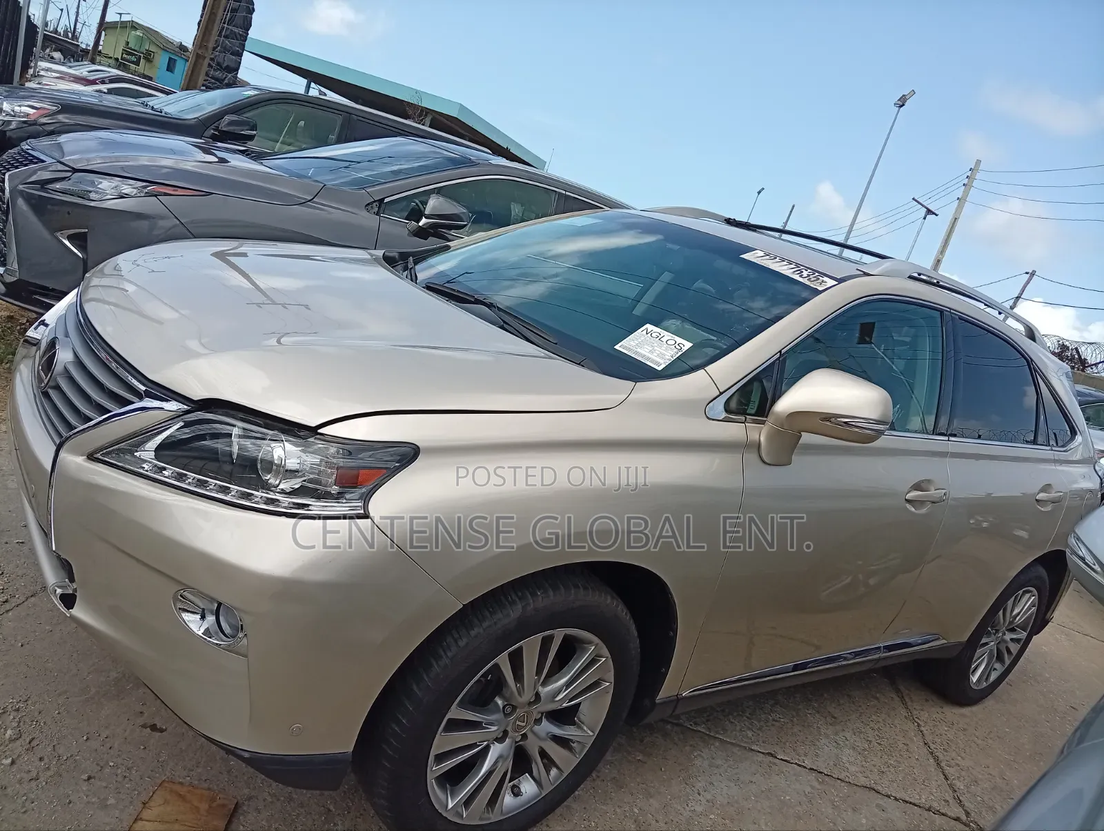 Lexus RX 2013 Gold