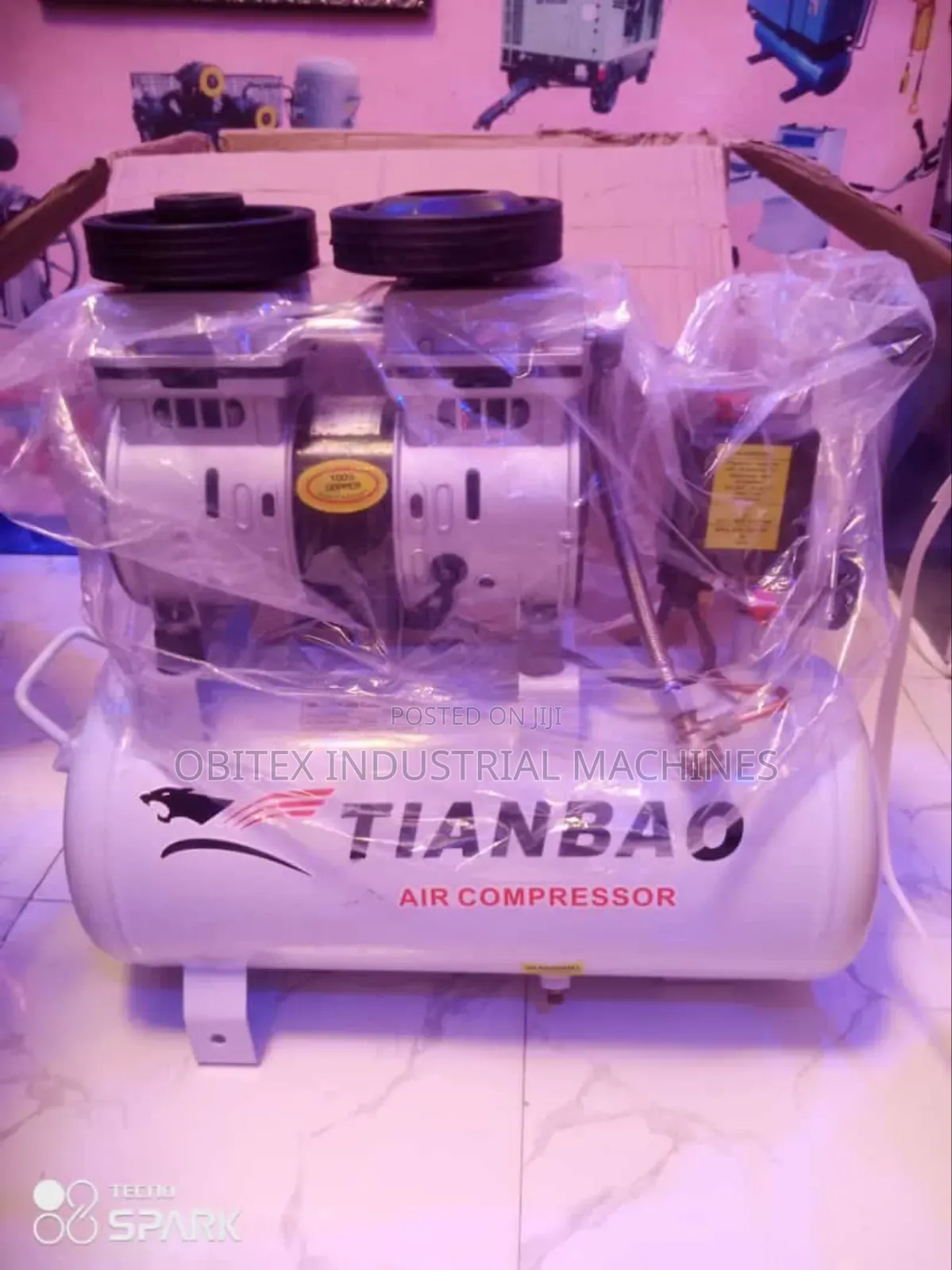 Oil Free Air Compressor Machine
