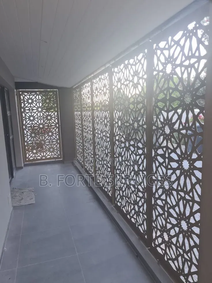 Laser Cut Balcony Privacy Screen