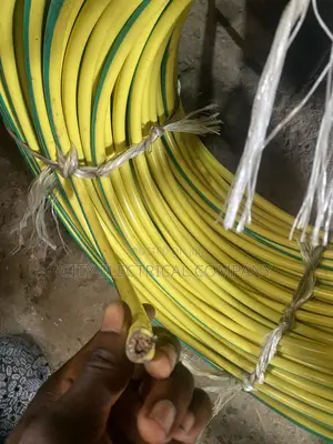 50mm Coleman Copper Earth Cable (Green/Yellow)
