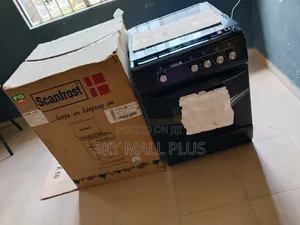 Scanfrost Gas Cooker and Oven Durable Black Design