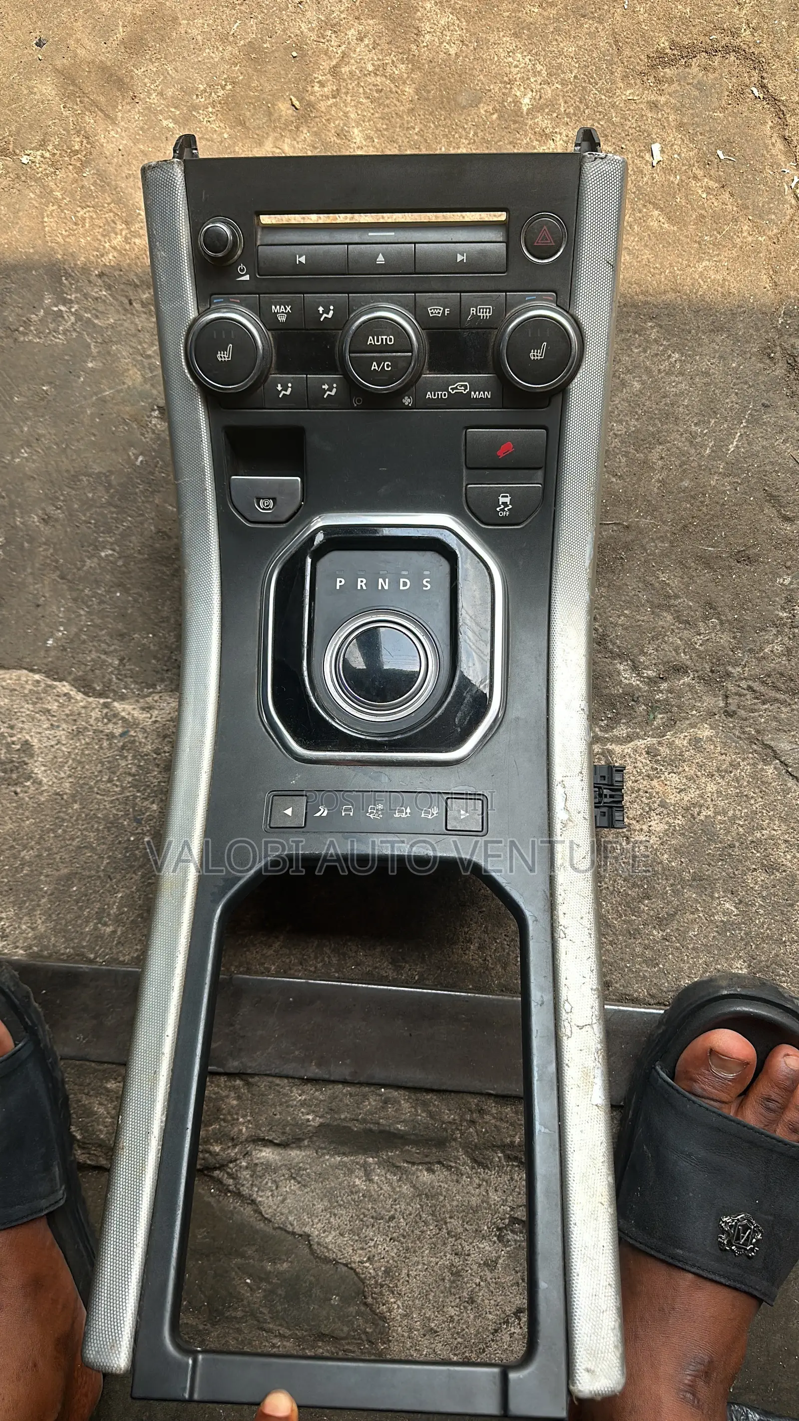 Gear Selector and Back Light Range Rover Evoque 2012